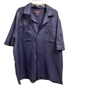 Veezo Wear Size XL Mens Oversized Button Down Shirt Streetwear
